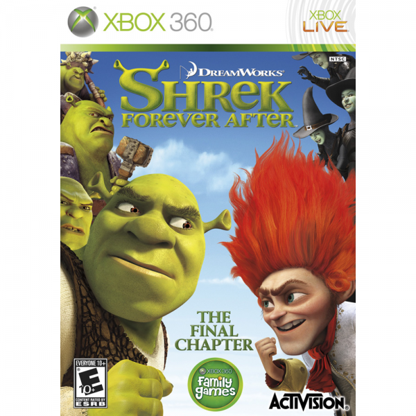 xbox 360 Shrek Forever After